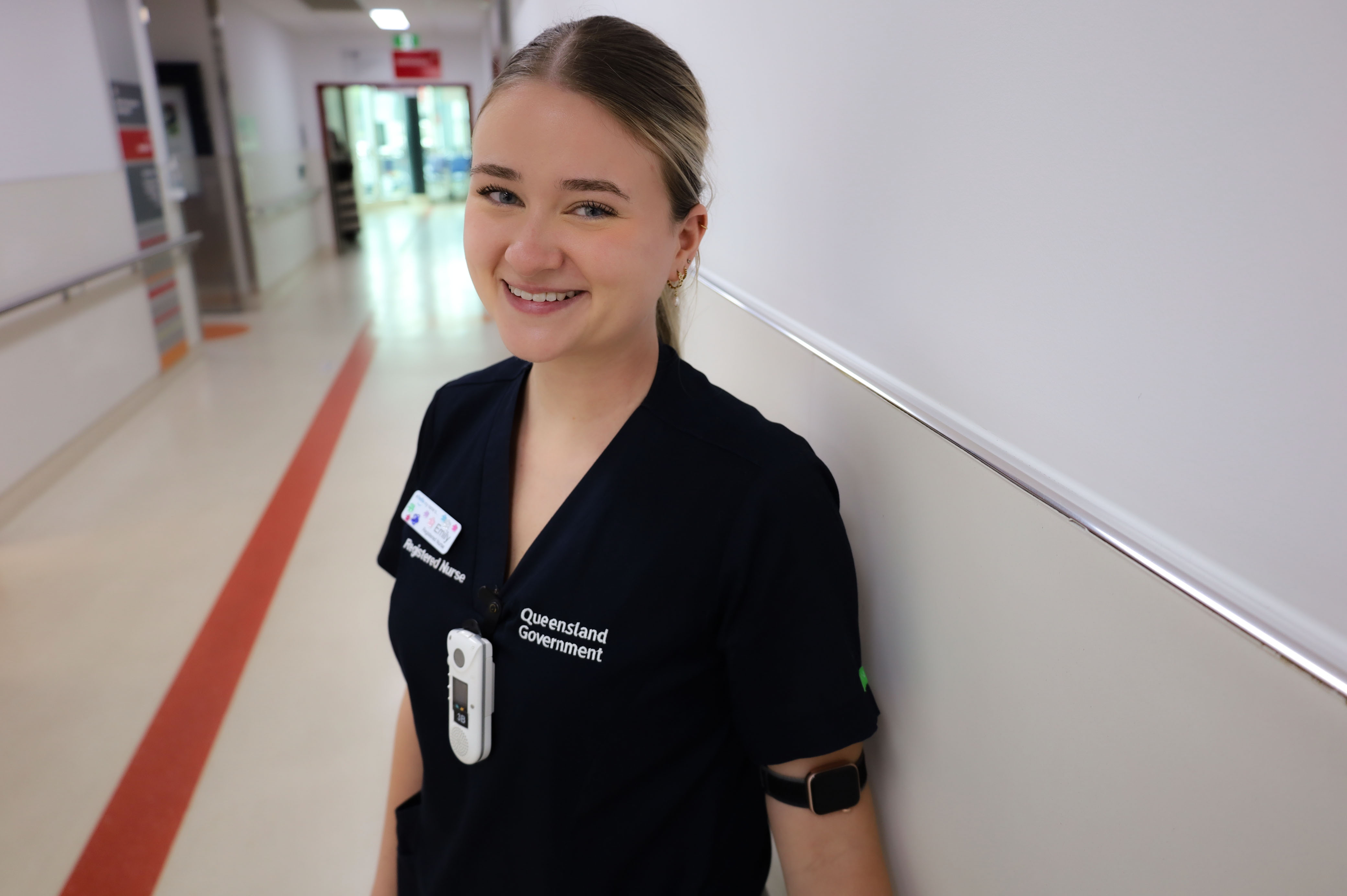 Nurse Emily shines in new profession
