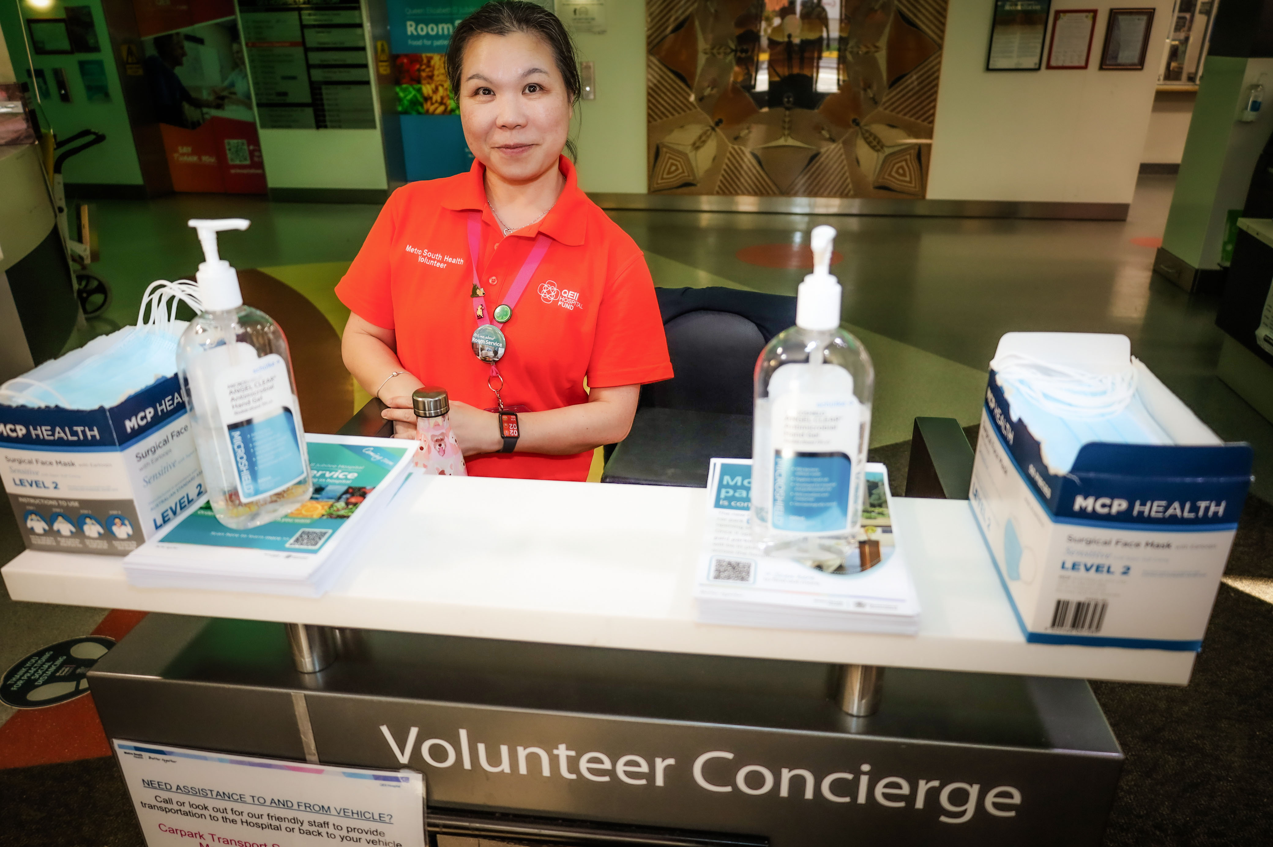 Helping others is second nature for new QEII Volunteer Joanne