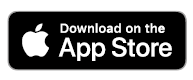 Black icon of download button