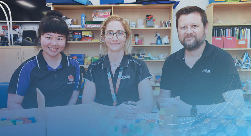 Three clinical assistants