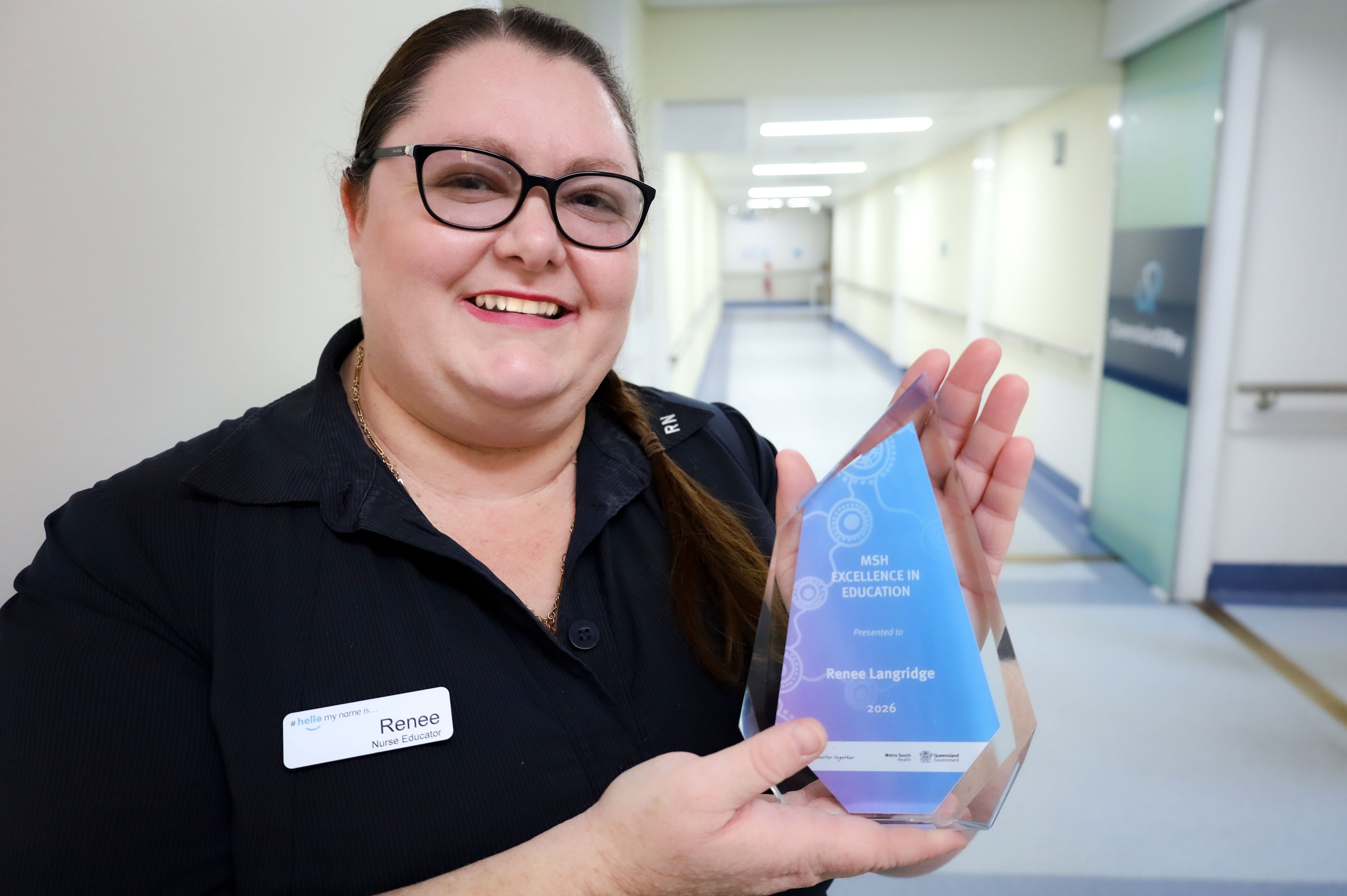 Renee takes home top honour for Excellence in Education