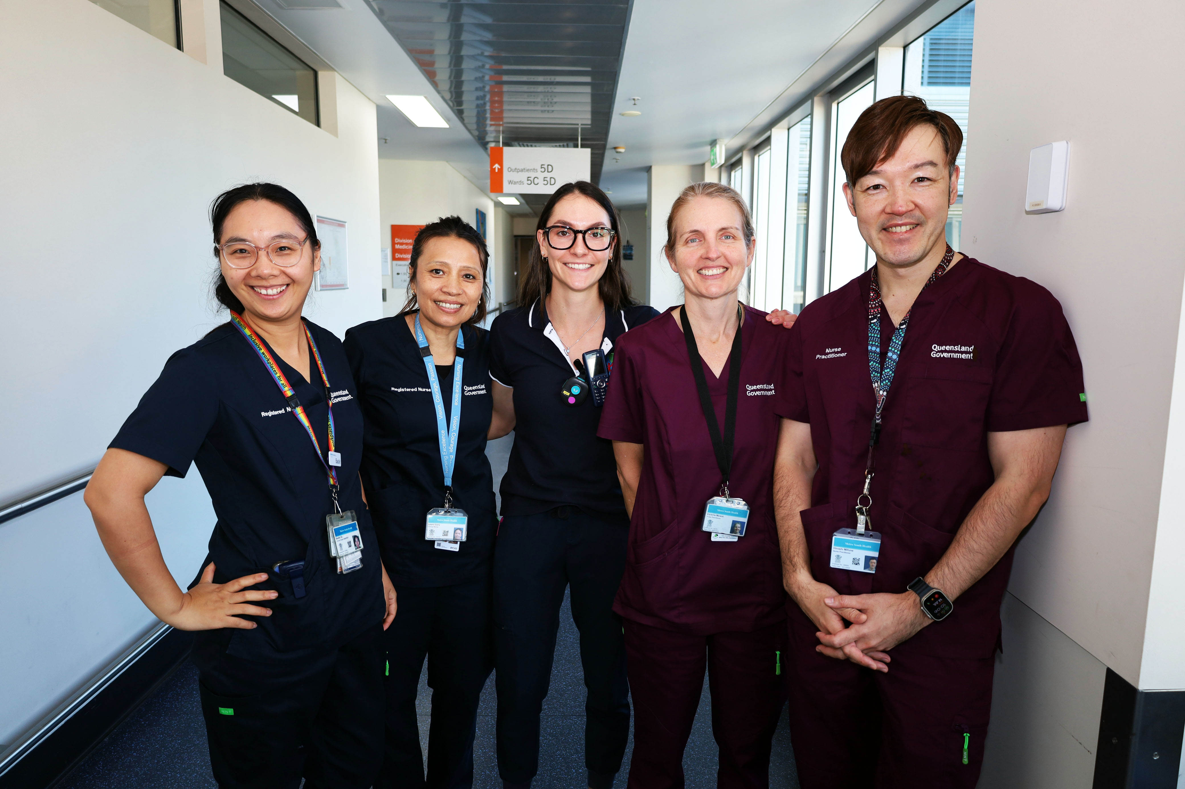 Keeping patients moving key to nurses’ Metro South Health award win 
