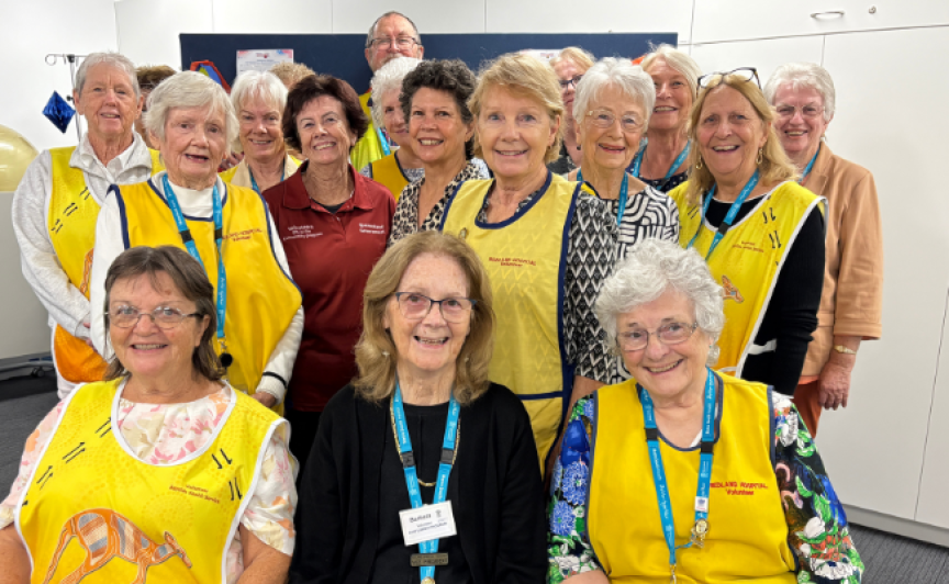 Group photograph of volunteers